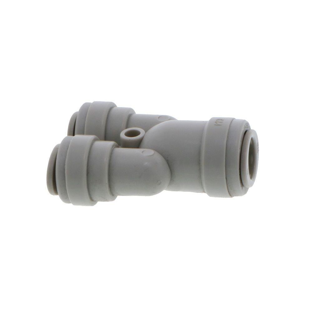DMfit Two Way Divider - 3/8 Push-in [in] x 5/16 Push-in [out]