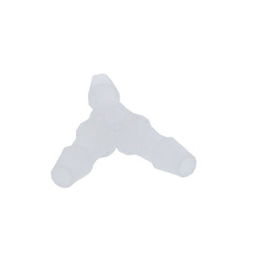 FitQuik Polypropylene Union Y Barb Fitting - 1/4 ID x 1/4 ID x 1/4 ID