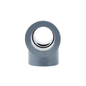 Schedule 80 PVC Tee 1/2" Socket x Socket x FPT