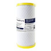 Neo-Pure CHLM-4510 9-7/8" x 4-1/2" Chloramine Carbon Block Filter 1 micron