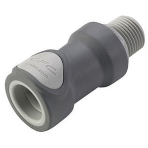 NS6D10008BSPT Valved Male Thread Coupling Body 1/2 BSPT