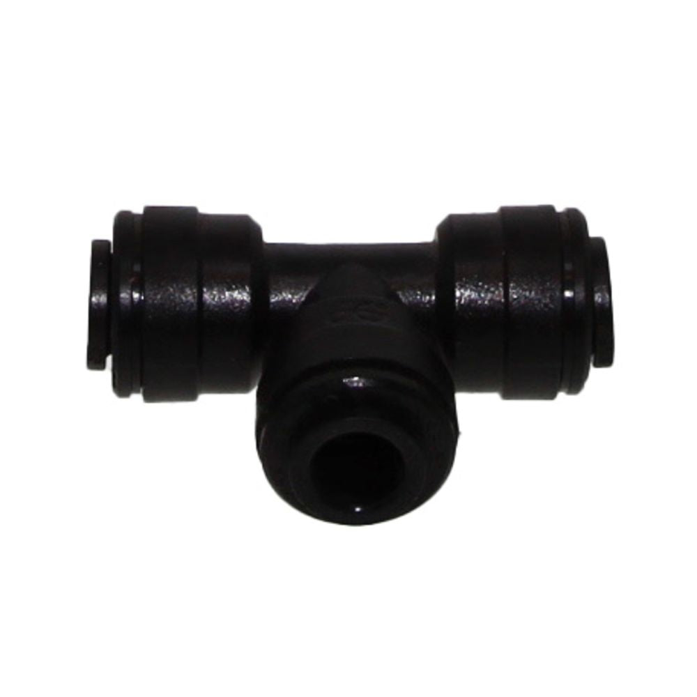 John Guest Union Tee BLACK ACETAL - 18mm