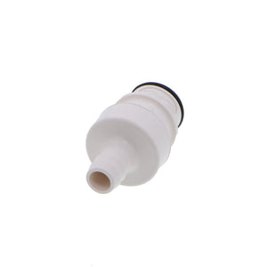 HFCD22635 Valved In-line Hose Barb Coupling Insert 3/8 ID Barb