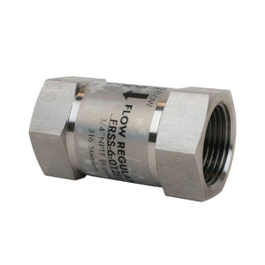Neo-Pure Stainless Steel  Flow Restrictor 6 GPM 316SS 3/4" FPT x FPT