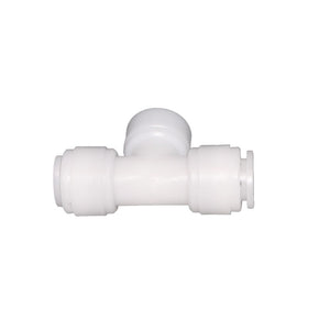 NeoFit - Acetal Natural White Union Tee- 3/8" tube
