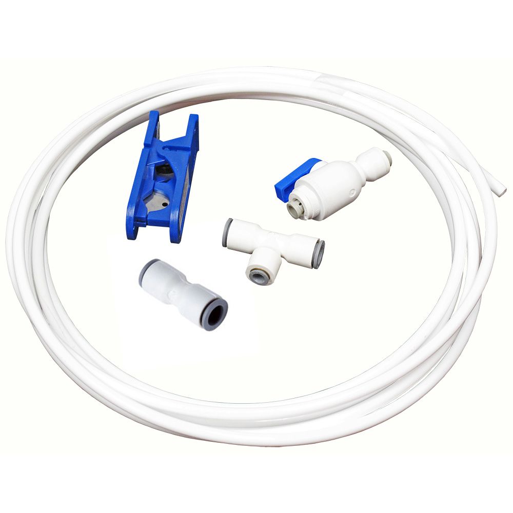 Refrigerator Icemaker Water Filter Adapter Kit 1/4"