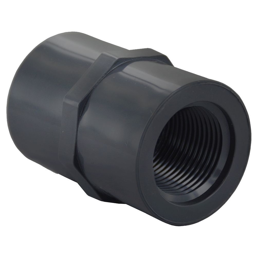 Schedule 80 PVC Coupling 3/4" FIP