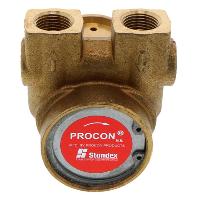Procon Pump Brass w/ .188" Double Flat Drive 35 GPH 3/8" NPT