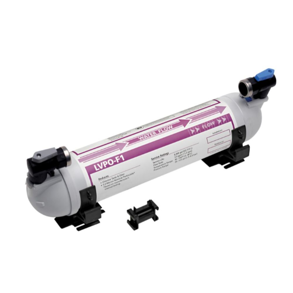 SHURflo LVPO-F1 5.0 Micron Inline Carbon Block and Starter Kit w/ CTO