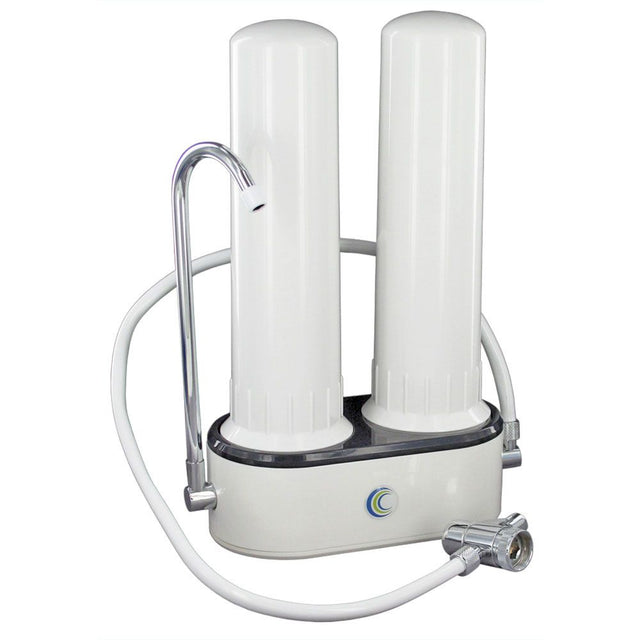 AquaCera Twin HCP Countertop Drinking Water Filter System