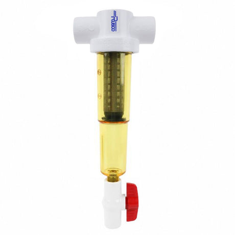Rusco Chemically Resistant Sediment Trapper Filter T Style 1" PE - 1000 Mesh [15 micron]