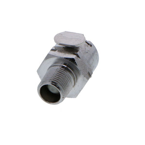 MCD1002BSPT Valved Male Thread Coupling Body 1/8 BSPT