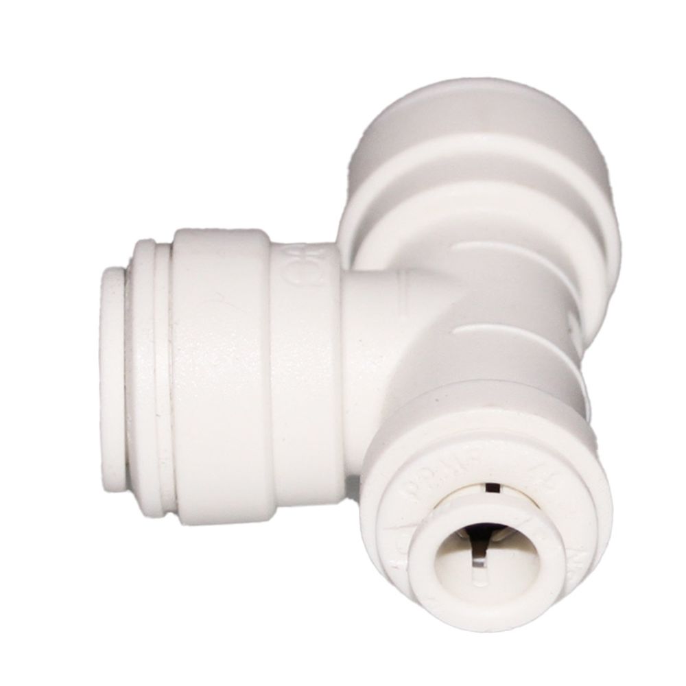 John Guest Reducing Tee Polypro - 3/8 x 1/4 Run x 3/8