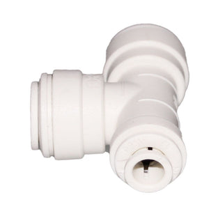 John Guest Reducing Tee Polypro - 3/8 x 1/4 Run x 3/8