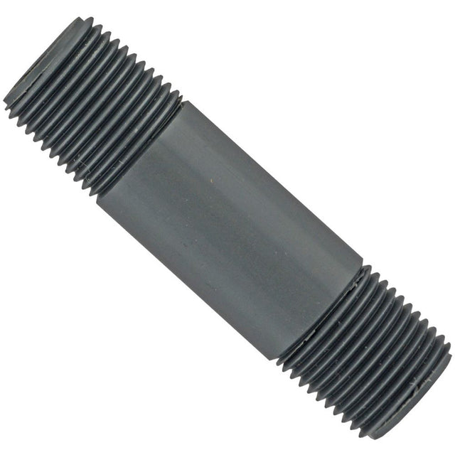 Schedule 80 PVC Nipple 1/4" MIP x 2"