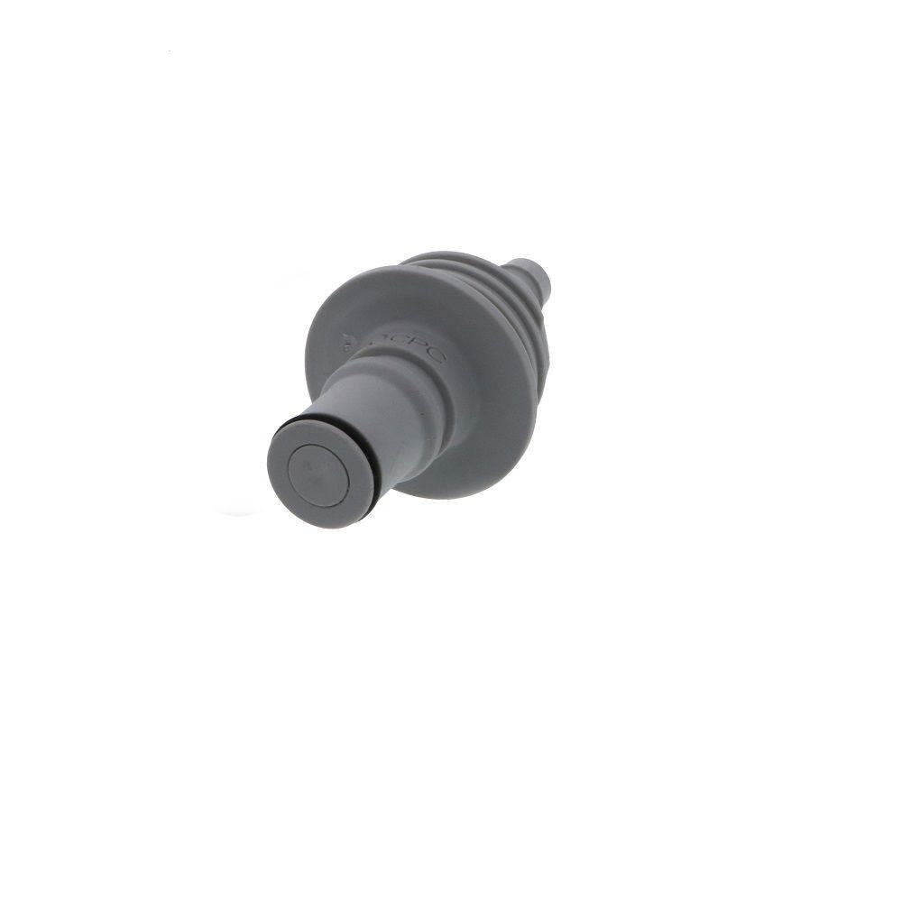 NS6D42006 Valved Panel Mount Hose Barb Coupling Insert 3/8 ID Barb