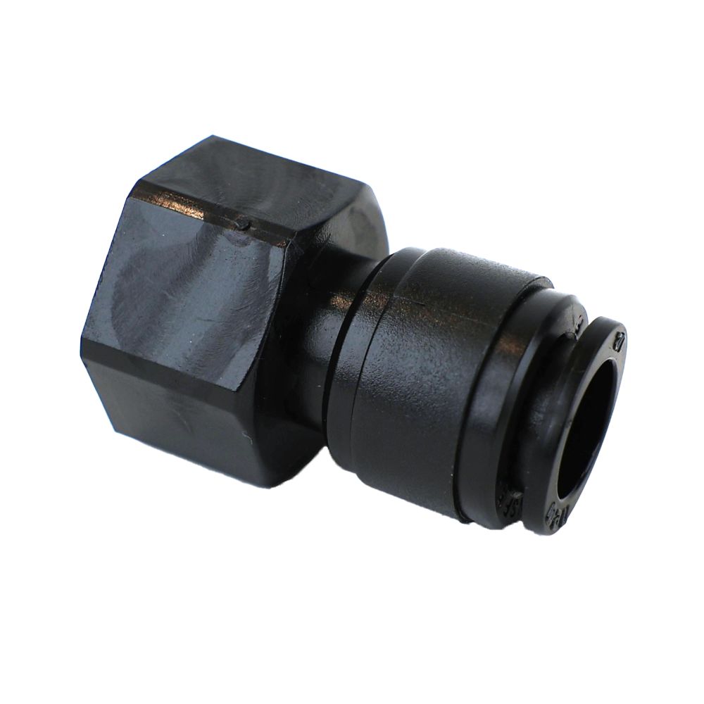 NeoFit - Black Female Adapter 1/2" tube x 1/2" BSP[P] - Cone Type