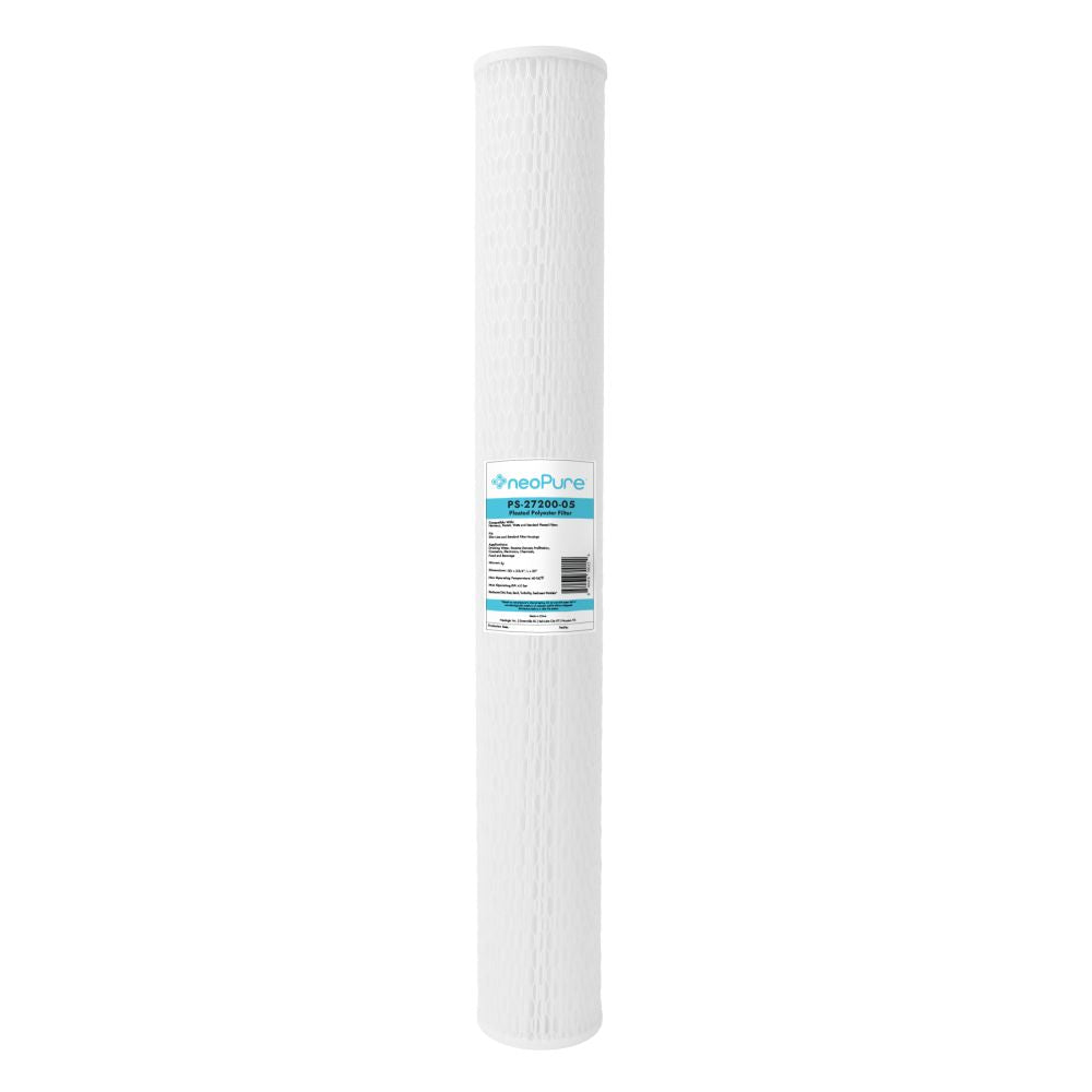 Neo-Pure PS-27200-05 20" High Efficiency Pleated Filter 5 Micron