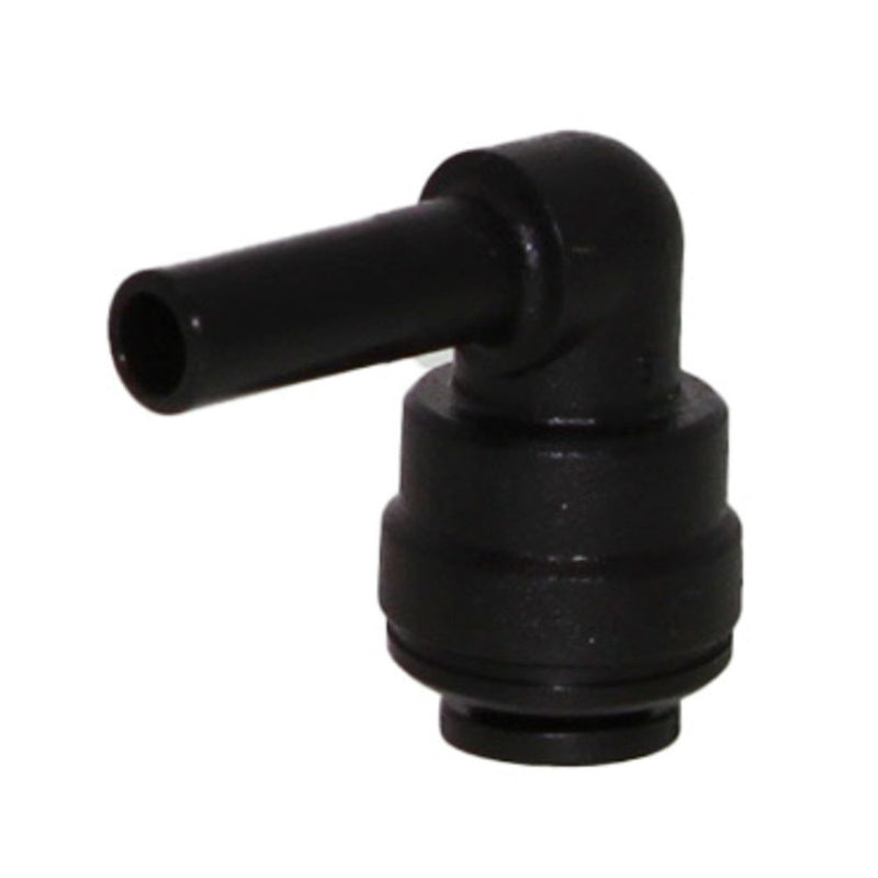 John Guest 6mm x 6mm Acetal Plug In Elbow - Black