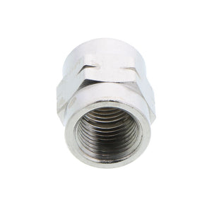 Nickel Plated Brass Coupling 1/8 NPTF x 1/8 NPTF