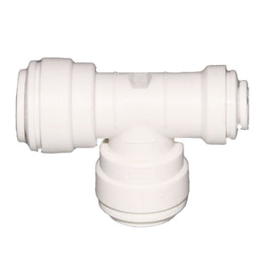 John Guest Reducing Tee Polypro - 3/8 x 1/4 Run x 3/8