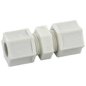 JACO 15-14-P-PG Polypropylene Union Connector 7/8 OD Tube x 7/8 OD Tube
