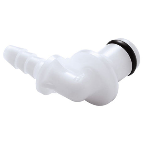 PMCD2304 Valved Elbow Hose Barb Coupling Insert 1/4 ID Barb