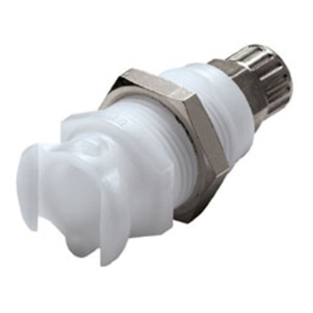 Multi-Mount Non-Valved PTF Coupling Body - 1/4 PTF Acetal
