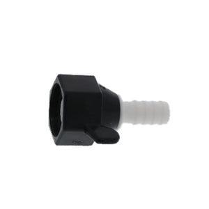 SHURflo 234-2916 Hex Swivel Straight 1/2 FPT x 3/8 BARB Poly