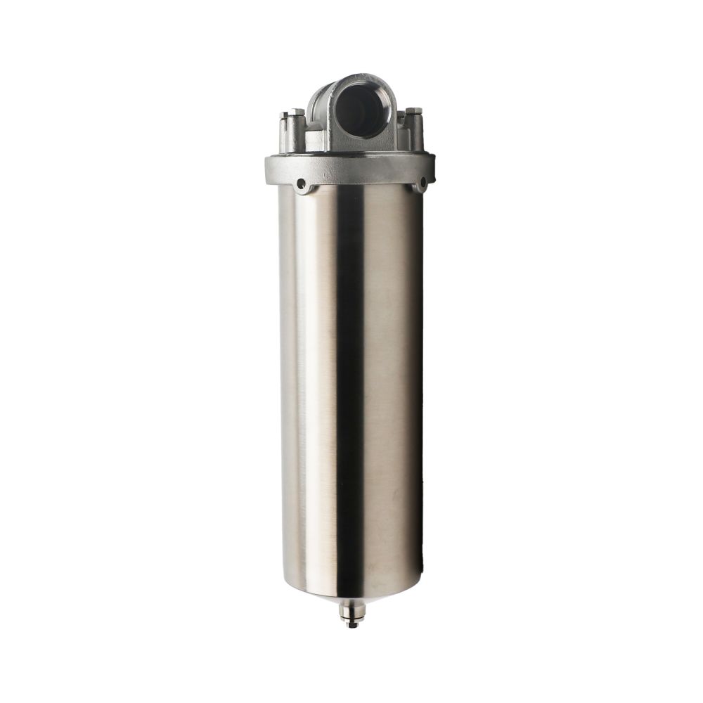 Normal Single Filter HydroScientific™ 10” Single Filter Cup Housing, SS316, 1