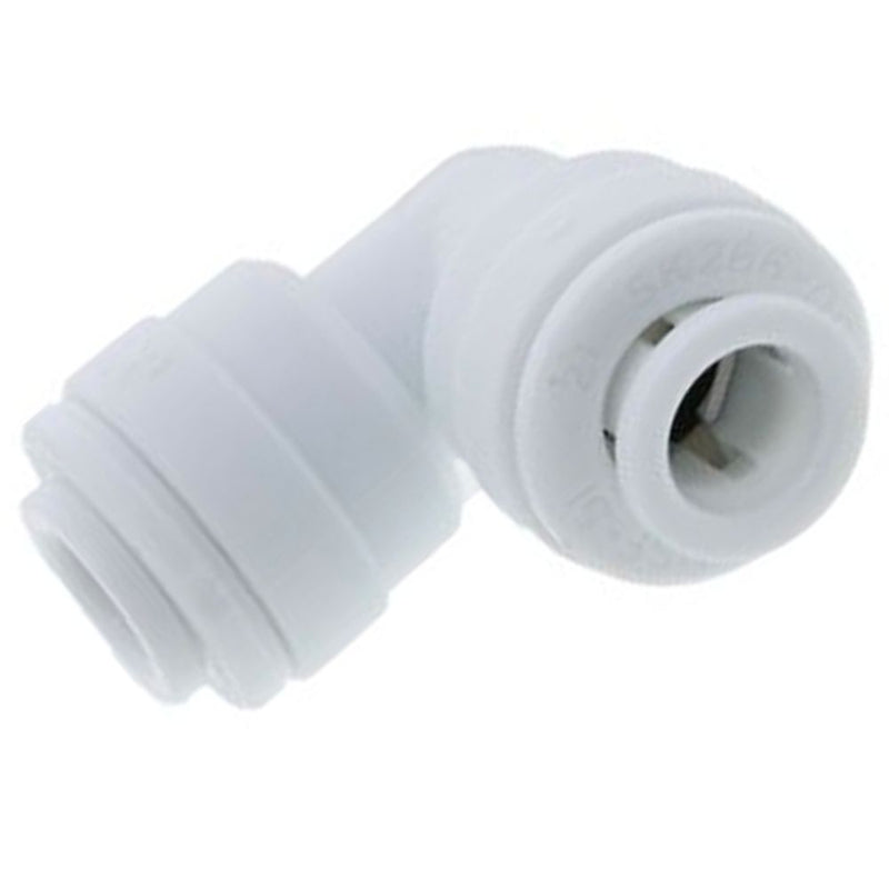 John Guest Union Elbow White Acetal - 1/4