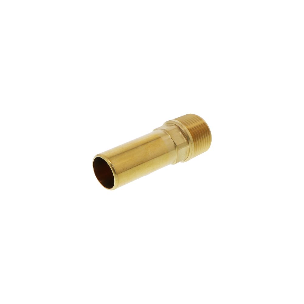 John Guest Brass Male Stem Adapter NPT - 3/4 CTS x 3/4 NPT
