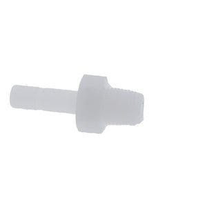 Kynar PVDF Tube Stem Adapter Male - 1/4 x 1/8 NPTF