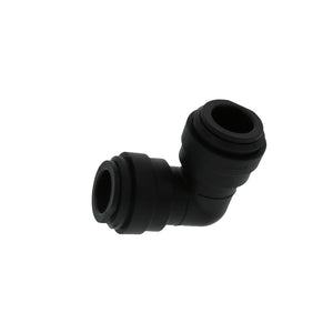 Union Elbow Black Polypropylene - 1/2