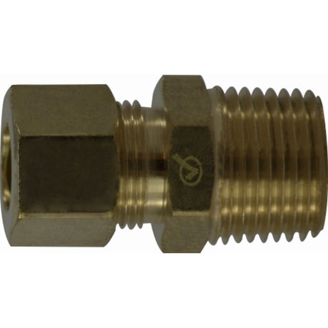 Lead-Free Brass Connector  1/4" x 3/8"
