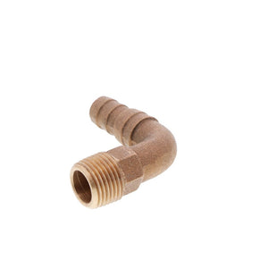 Watts Marine Bronze Pipe to Hose Adapter Elbow