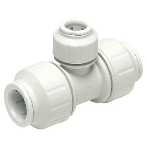 John Guest Reducing Tee - 15mm x 15mm x 10mm