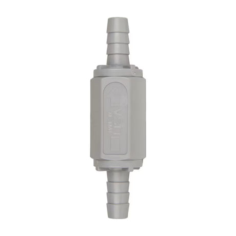 Check Valve 426 Series PVC Gray FKM Seals 3/8" HB 3/8" HB