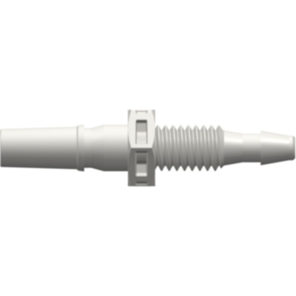 LinkTech Male Luer Panel Mount,200 Series Barb,10-32 UNF thread, 3/32" [2.4 mm] ID Tubing