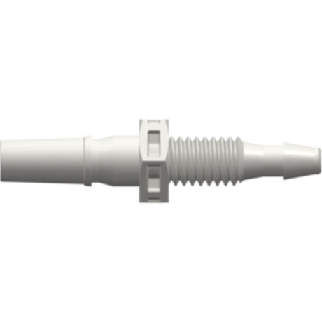 LinkTech Male Luer Panel Mount,200 Series Barb,10-32 UNF thread, 3/32" [2.4 mm] ID Tubing