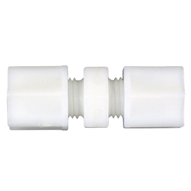 JACO 15-4-N-O Nylon Union Connector 1/4 OD Tube x 1/4 OD Tube