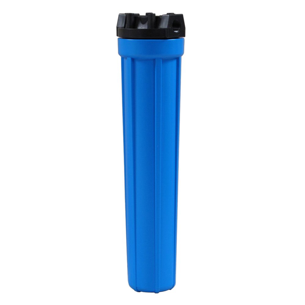Pentek 150070 20" Standard Filter Housing Black/Blue No PR - 3/4" FPT - Open Box