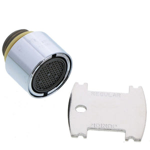 T&S Brass B-0199-07F-05 Series 2 Vandal Resistant Non-Splash Aerator [3/8" NPSM], .40 GPM Flow Control