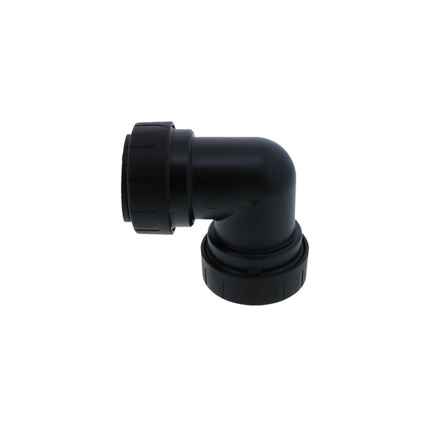 John Guest ProLock Black Union Elbow - 1 CTS