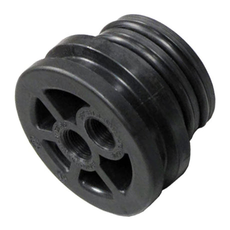 End Cap for 2.5" Stainless Steel Housing 1/4" Feed