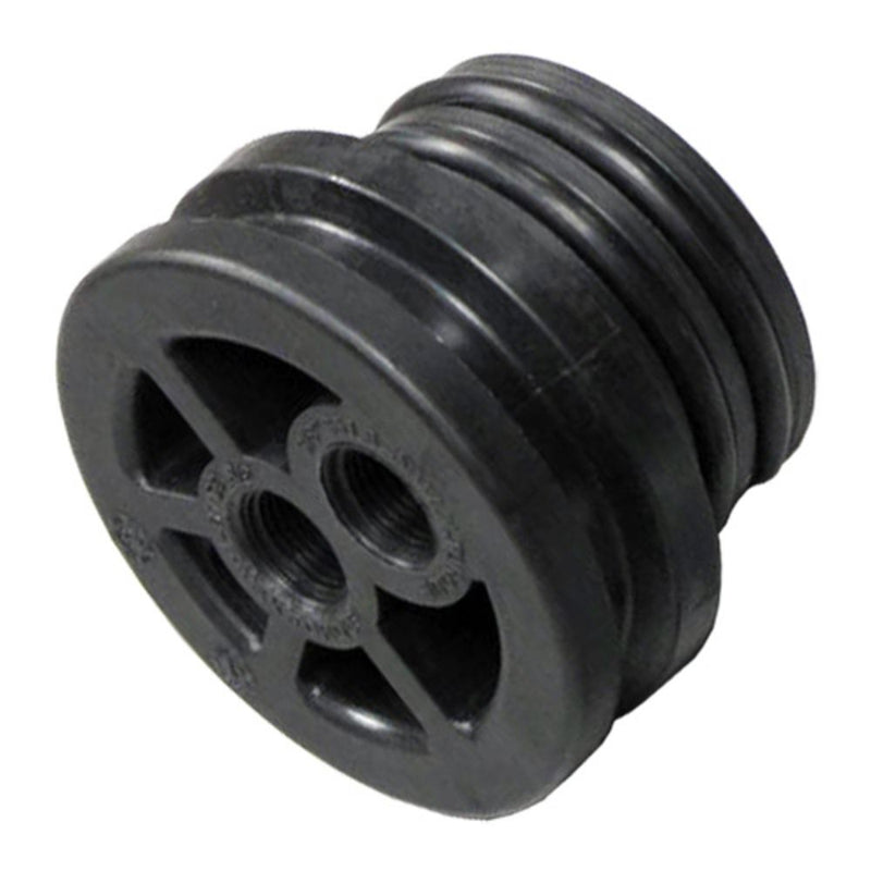 End Cap for 2.5" Stainless Steel Housing 1/4" Feed