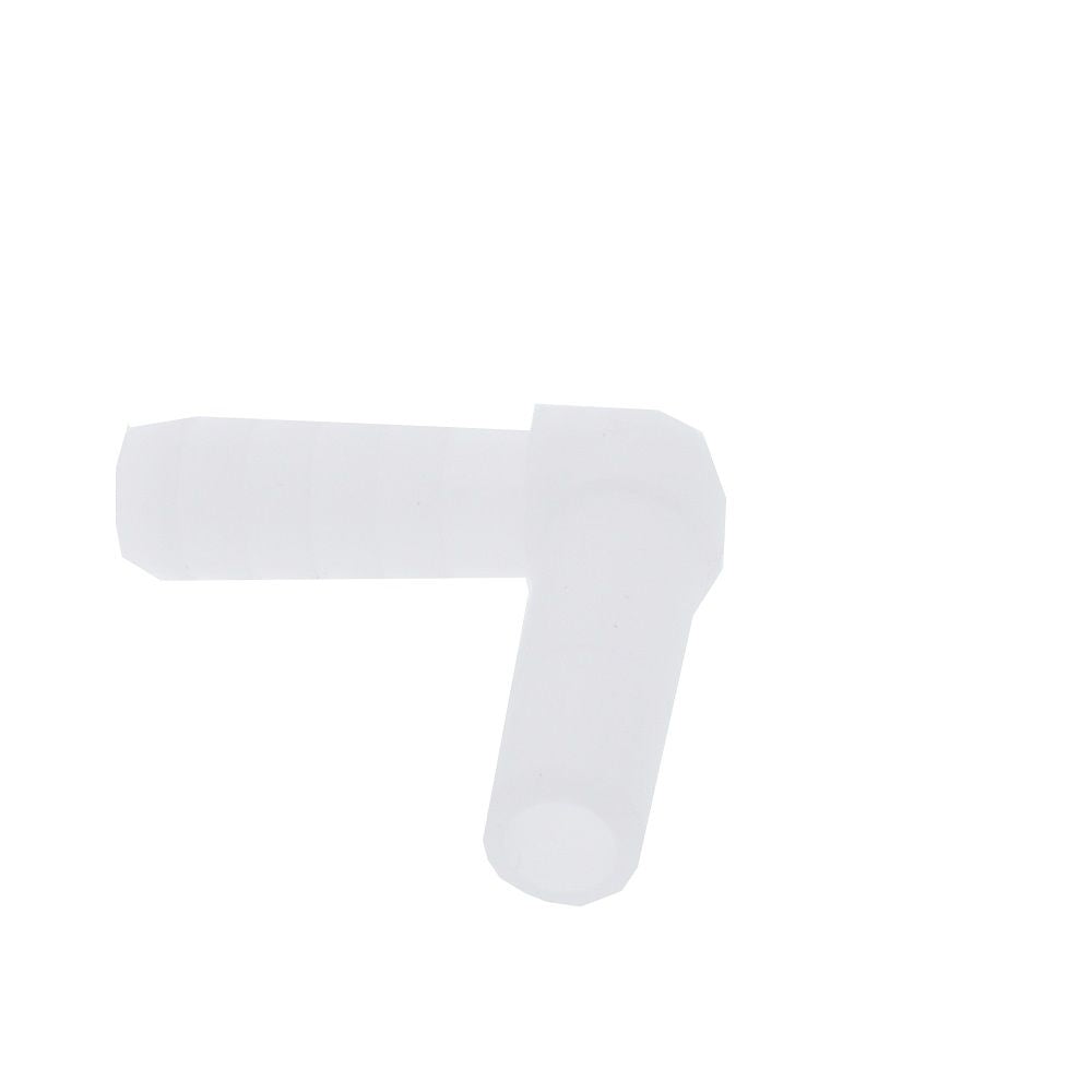 Kynar PVDF Tube Stem 90 Barb - 3/8