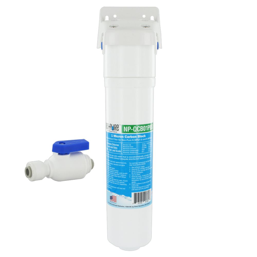 Neo-Pure K-NPQ1-S Quick Change Water Cooler Filter Kit With Scale Inhibitor