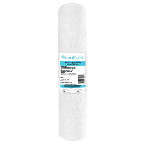 Neo-Pure WPP-45200-01 20" Surfactant Free BB String Wound Filter 1 Micron