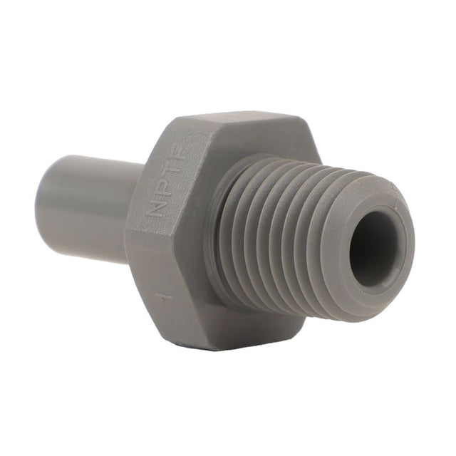 John Guest Stem Adapter NPTF - 3/8 x 1/4  NPTF